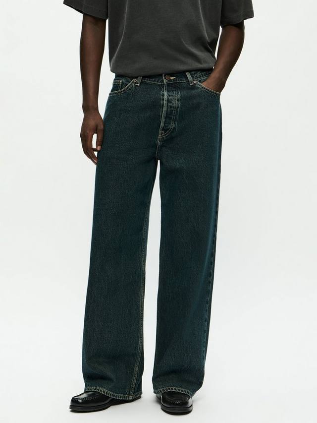 

Хлопковые джинсы Type 3 Slim Wide Leg WOOD WOOD, Pinewood Blue