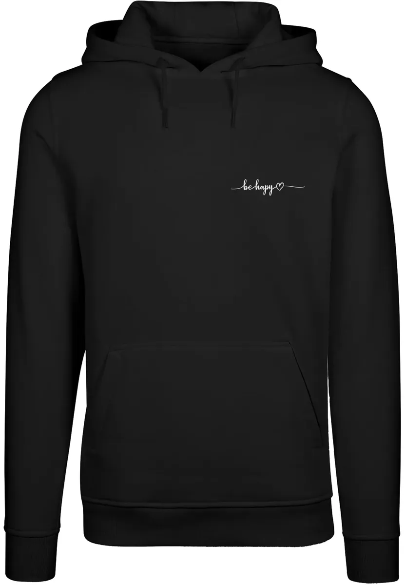 

Толстовка с капюшоном Merchcode " Merchcode Men's Be Happy Hoody", черный