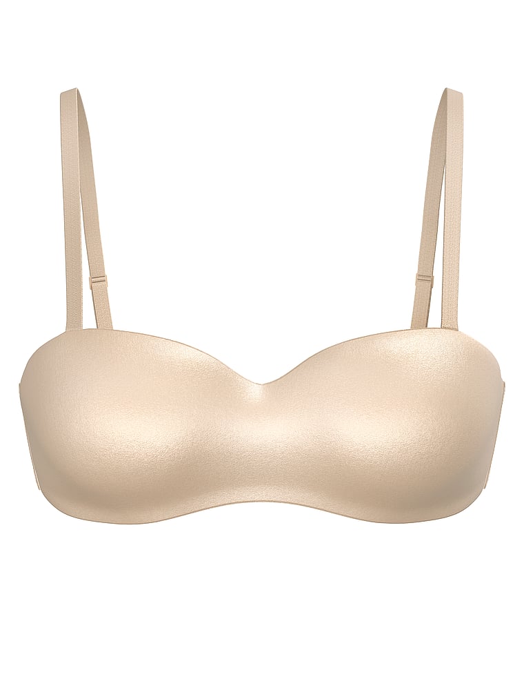 Гладкий бюстгальтер без бретелек на легкой подкладке Victoria'S Secret Bare, marzipan — фото 2