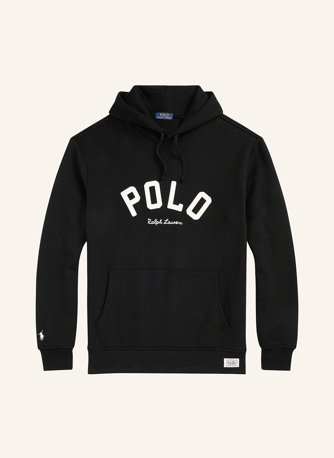 

Толстовка с капюшоном POLO RALPH LAUREN Big & Tall, черный/белый