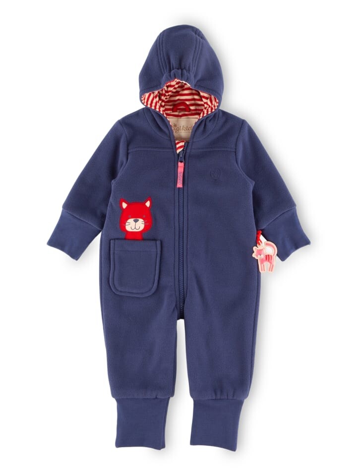 

Комбинезон Sigikid Fleece wild cat, синий