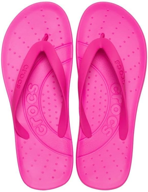 Взрослые вьетнамки Crocs унисекс, розовый — фото 4