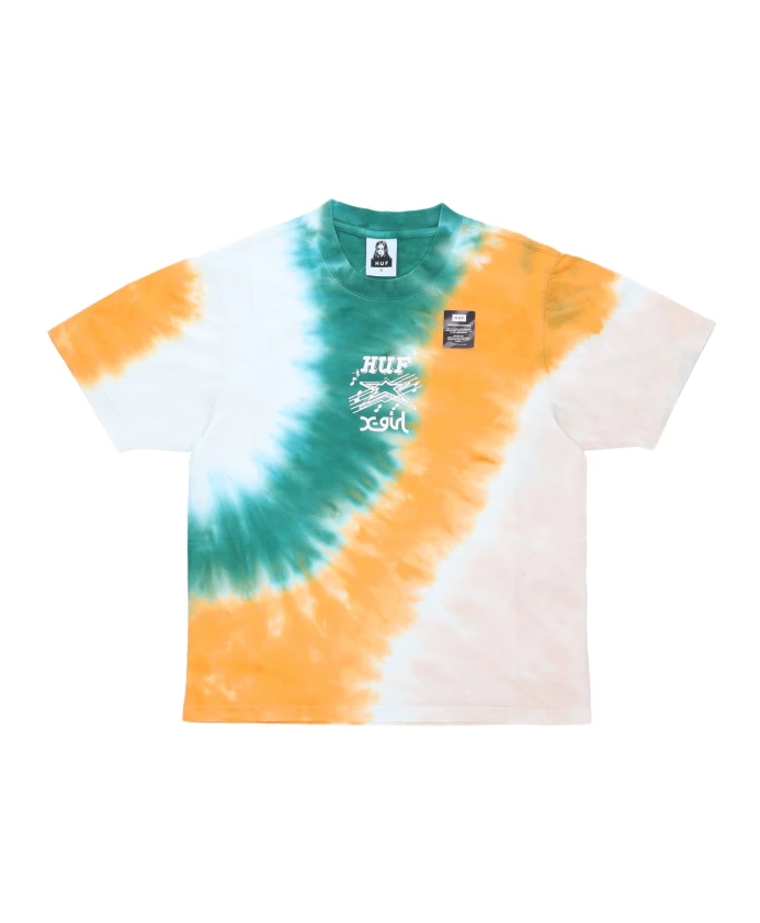 

Футболка Tie Dye Relax Tee Футболка X Girl Huf, мультиколор