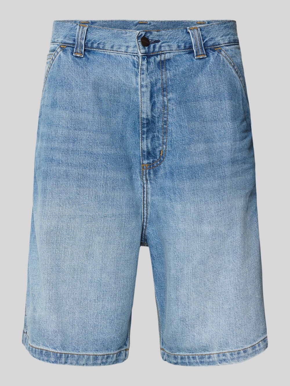

Джинсовые шорты с эффектом поношенности, модель «OG SINGLE KNEE SHORT» Carhartt Work In Progress