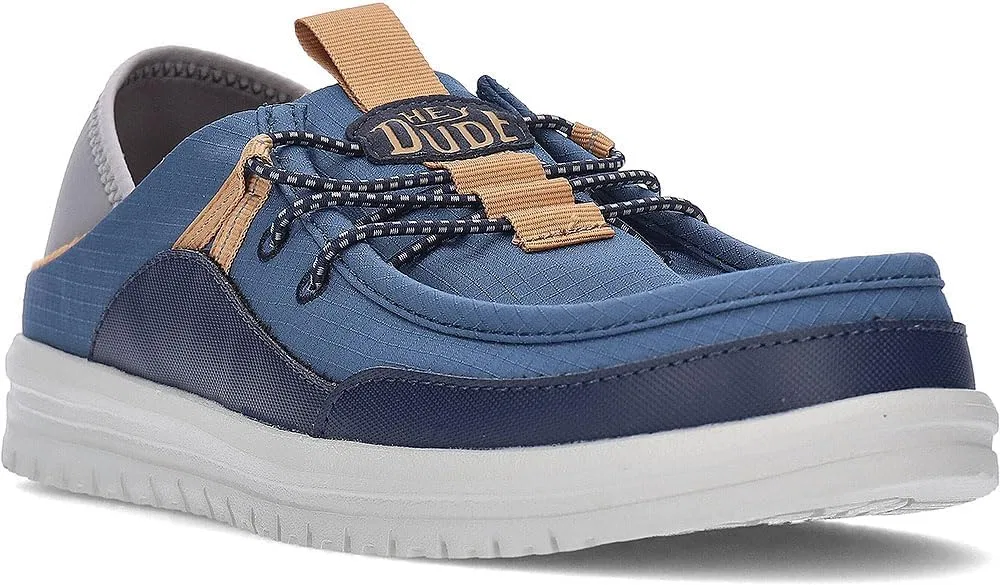 Мужские нейлоновые кроссовки Heydude Bradley Blipper 44338, Blue — фото 2