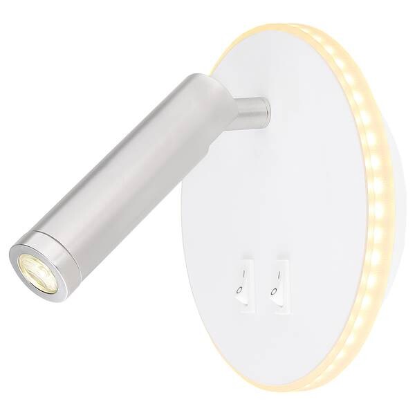 

Светодиодный настенный светильник Globo Lighting Many I, белый