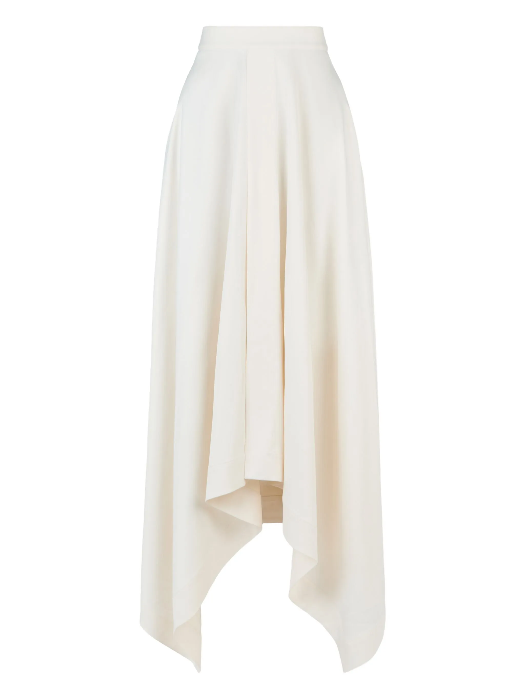 

Юбка асимметричного кроя с завышенной талией Tod'S, белый