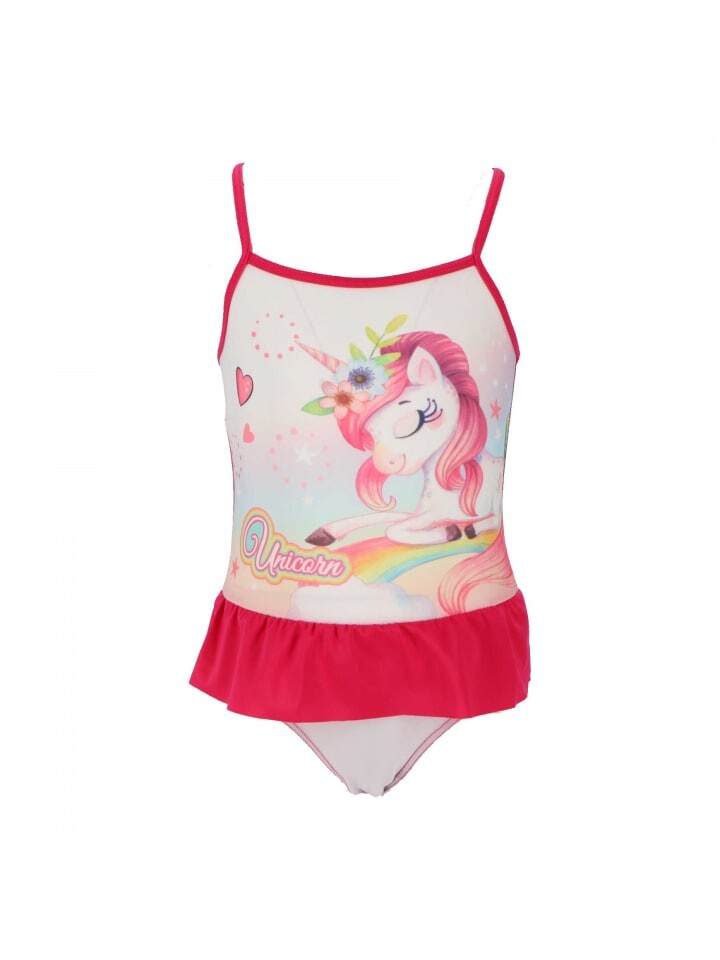 

Купальник Unicorn Badeanzug für Mädchen Schwimmkleidung Badebekleidung, красный