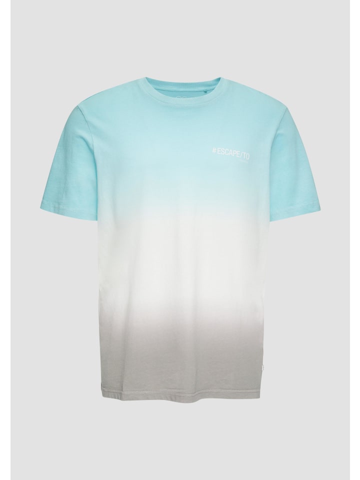 

QS Футболка цвета 61V0_светло-бирюзовый, Зеленый, QS Футболка цвета 61V0_светло-бирюзовый