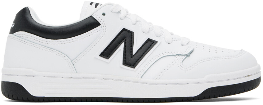

Кроссовки New Balance 480, белый/черный