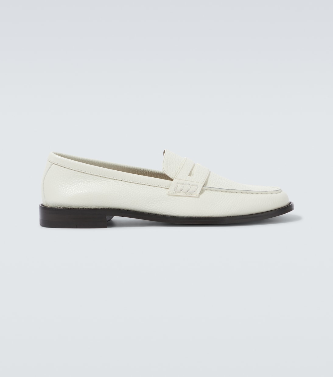 

Кожаные пенни-лоферы Perry Manolo Blahnik, 1018 Whit