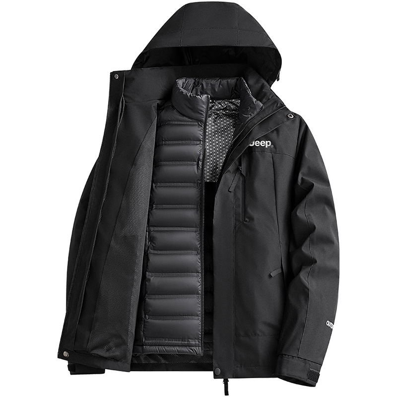 

Jeep Куртка Unisex, Pure Black (Down Liners+Shell Clothing Sets)