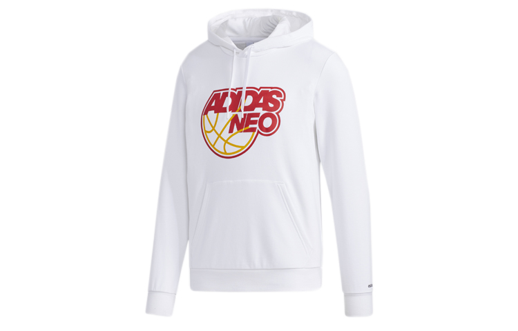 

Футболка с капюшоном M Fav мужская белая Adidas Neo