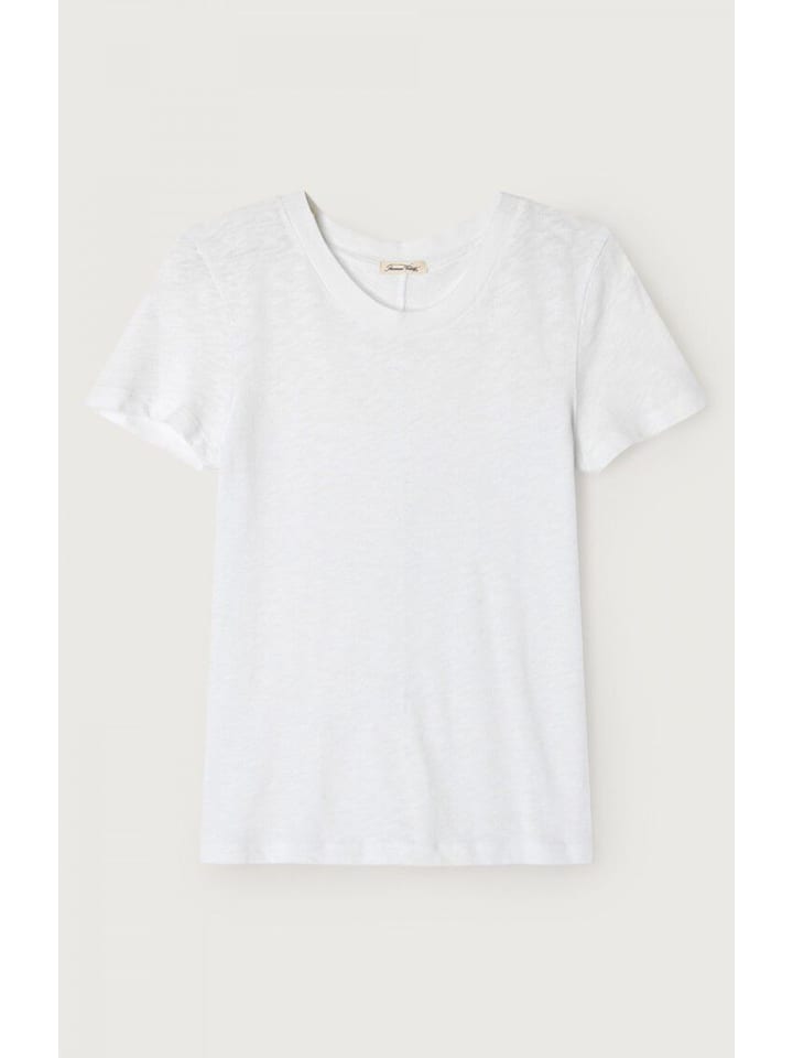 

American Vintage Футболка SON28GE/BLANC в цвете Blanc, Белый, American Vintage Футболка SON28GE/BLANC в цвете Blanc