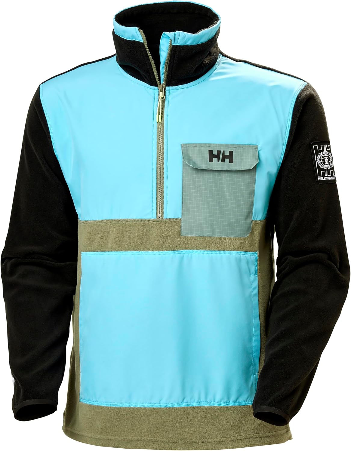 

Толстовка Helly-Hansen Play 1/2 Zip Fleece, унисекс, легкая, дышащая, теплая Helly Hansen, 621 Aqua