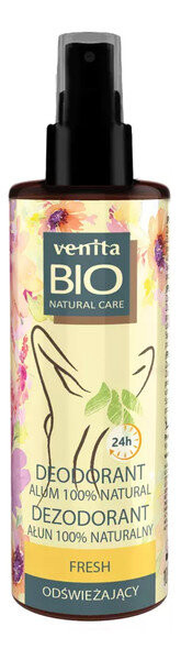 

Venita, Bio Natural Care, Дезодорант с квасцами 100% натуральный, 100мл