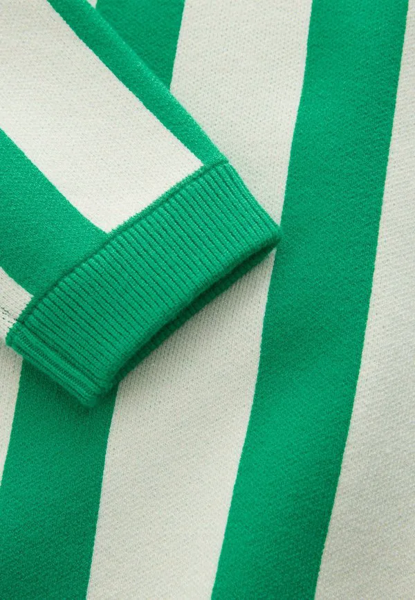 Джемпер с круглым вырезом, стандартного кроя. Next, Green Ecru Pretzel — фото 3