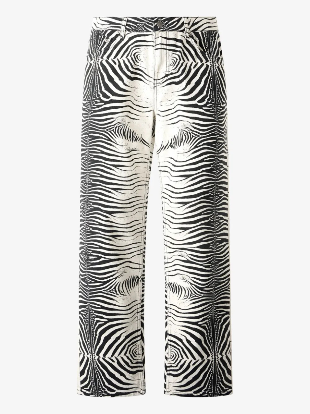 

Брюки с принтом «Тигрица» Roberto Cavalli, белый