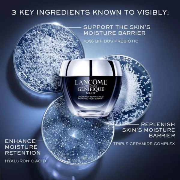 Ночной крем Advanced Genifique с тройным комплексом керамидов Lancome — фото 2