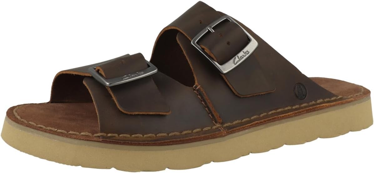 Мужские сандалии Clarks Solsbury Strap, Beeswax Leather — фото 4