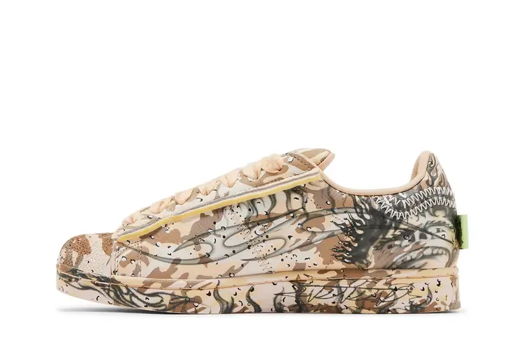 Hellstar x Adidas Superstar, камуфляж «Desert Camo» — фото 3
