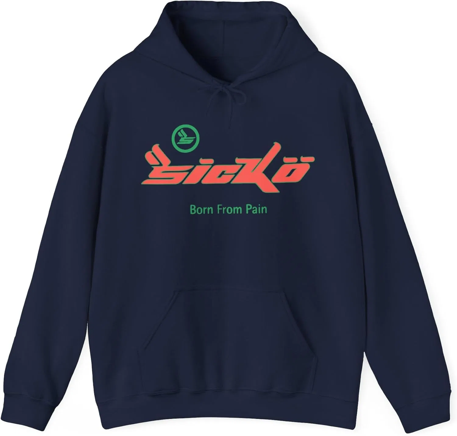 GENERIC Толстовки и размеры Sicko Born From Pain, Navy