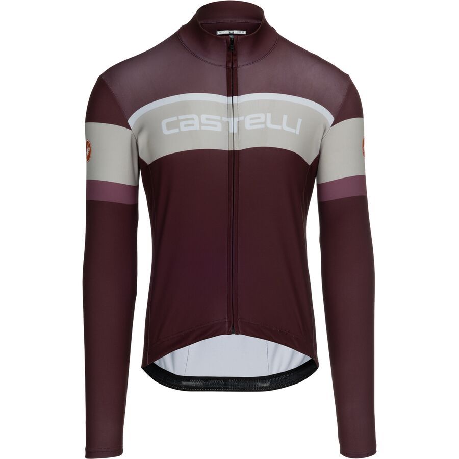 

Футболка Castelli Passista FZ Limited Edition Castelli, Deep Bordeaux/Travertine Gray/Deep Purple/Silver G
