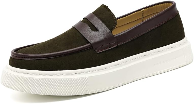 

Мужские слипоны Sfwarmart Fashion для бизнеса и отдыха, зеленый