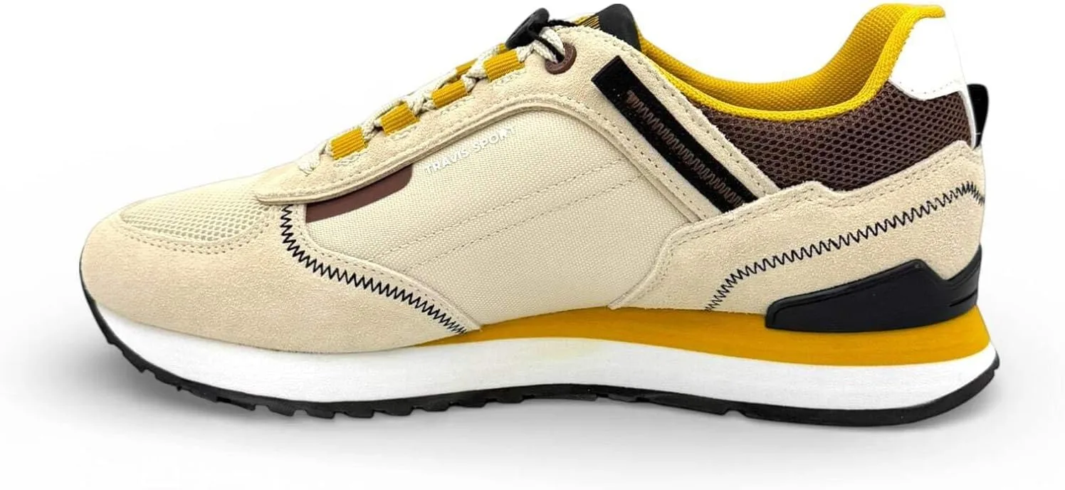 Кроссовки Colmar Travis Sport, коричневый/светло-бежевый — фото 3