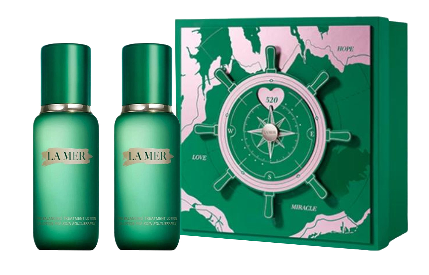 

HAILANZHIMI баланс восстанавливающий набор Limited Edition эссенция-вода увлажняющая 150мл*2 LA MER