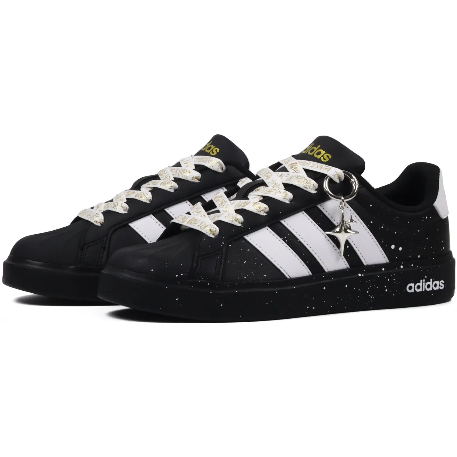 Кроссовки для скейтбординга детские Adidas Street Talk Black White — фото 4