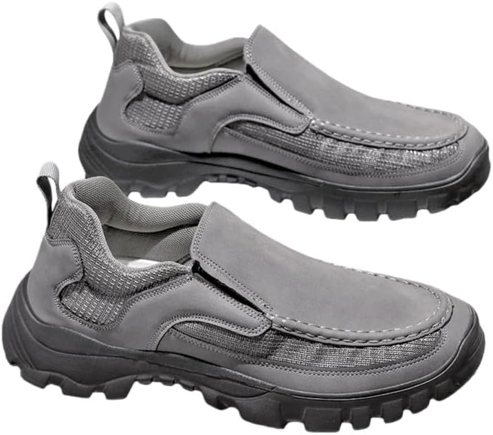 

Ортопедические прогулочные туфли без шнурков Swzec, серый