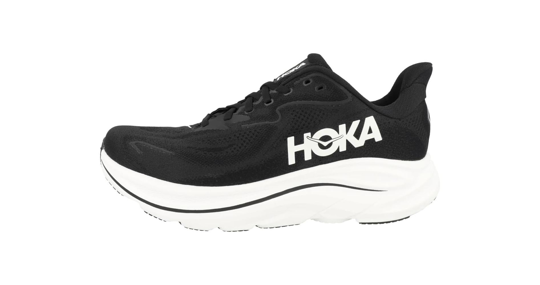 Женские дорожные беговые кроссовки Hoka One Clifton 10, черный