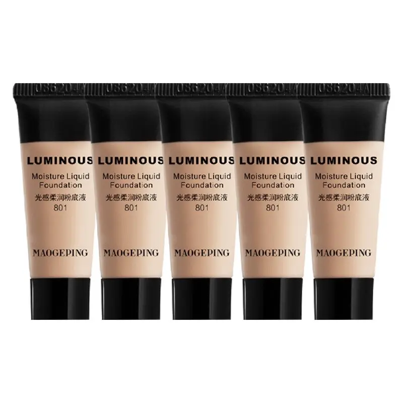 

Жидкий тональный крем с эффектом увлажнения и светочувствительной формулой 5мл*2/5мл*5 MAOGEPING