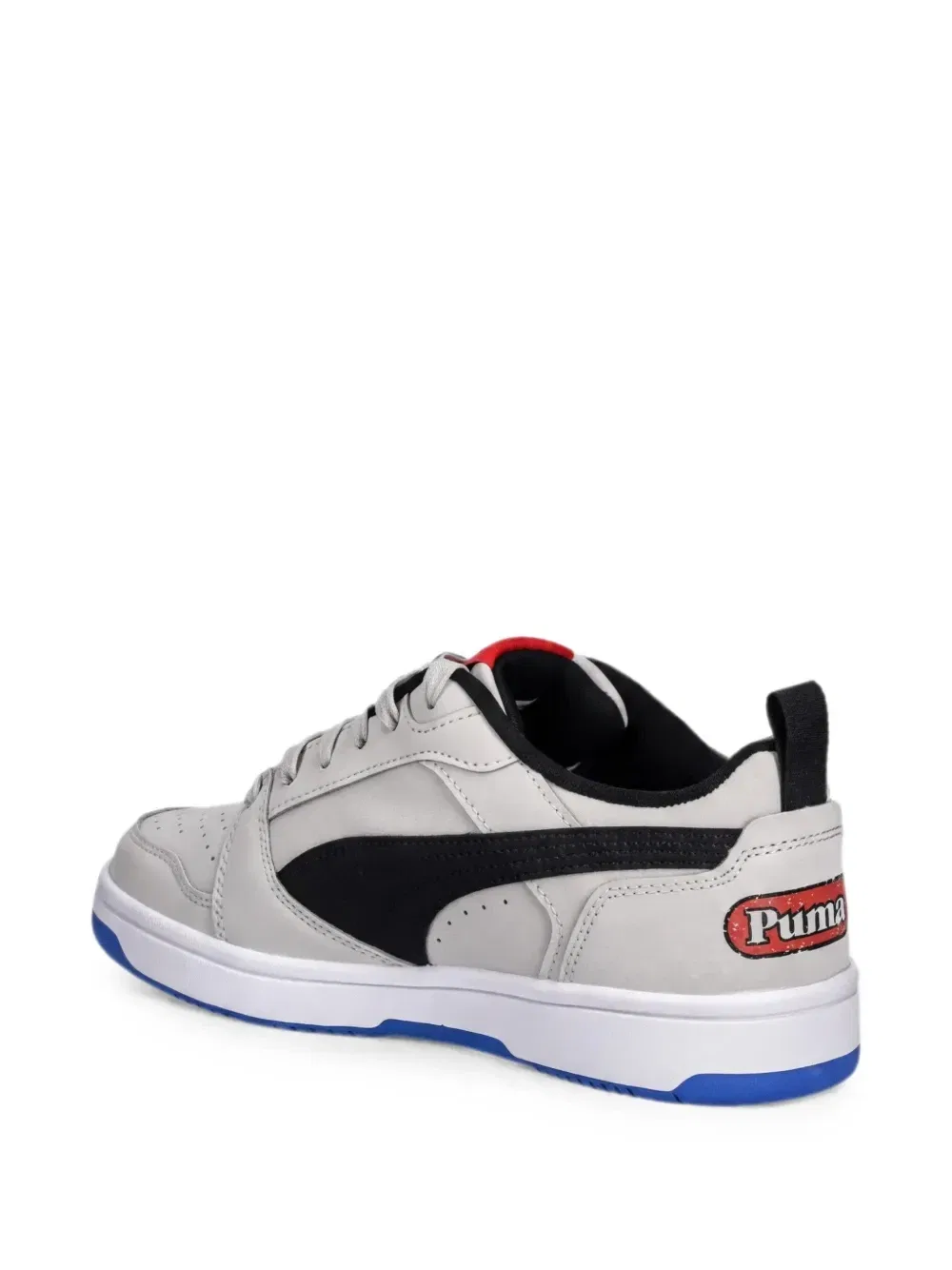 Кроссовки Rebound V6 Lo со вставками из замши Puma Kids, серый — фото 3