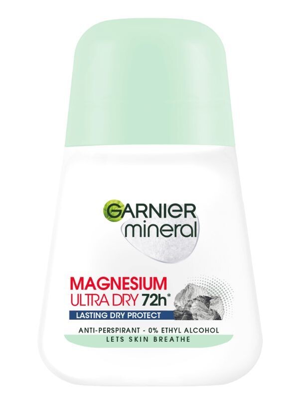

Garnier Magnesium Ultra Dry антиперспирант для женщин, 50 ml