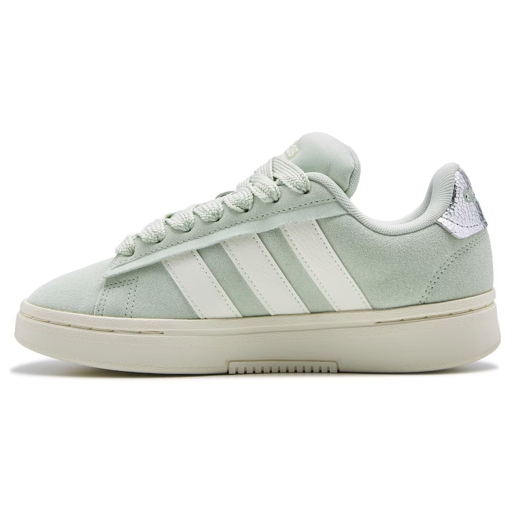 Кроссовки Adidas Grand court alpha 00s, мятно-зеленый/серебряный — фото 3