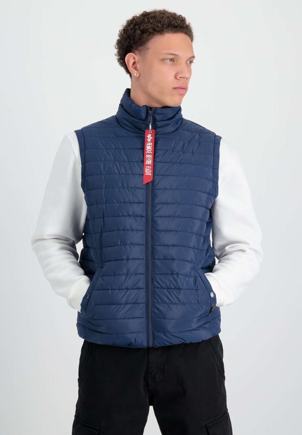 

Жилет Alpha Industries ПУФФЕР, цвет ultra navy