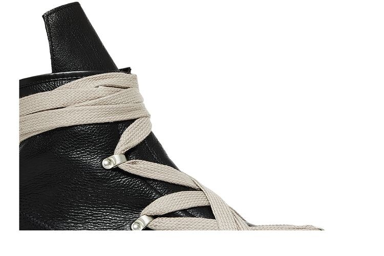 Мужские ботинки Dr. Martens Rick Owens x 1460 кожаные на толстой подошве, черный — фото 2