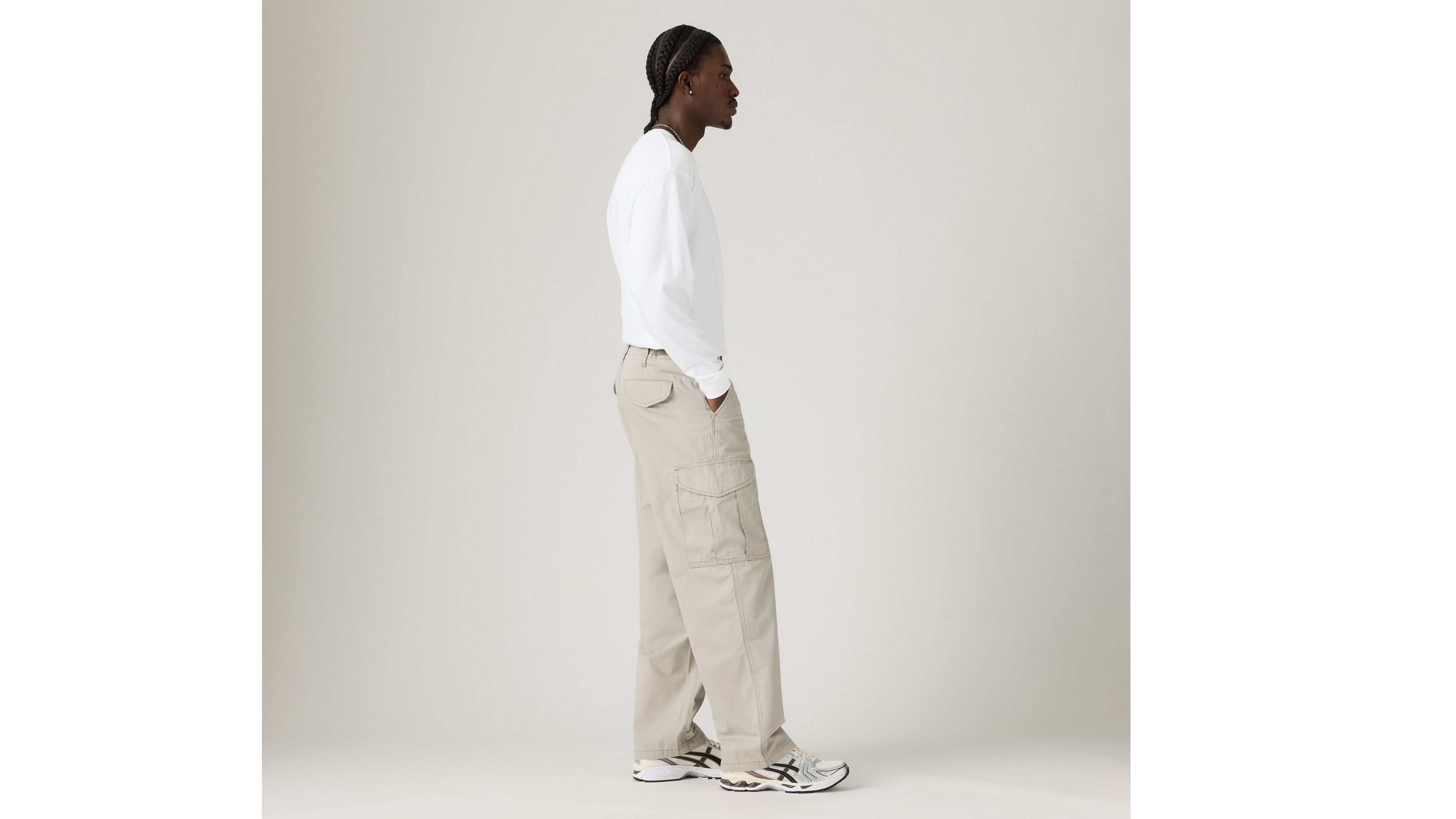 Мужские мешковатые брюки Xx Cargo Levi's, Vintage Khaki - Tan — фото 3