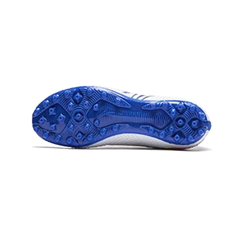 Детские футбольные бутсы Li-Ning YOUNG Swift Shadow 2 MG для искусственного газона, противоскользящие, с амортизацией, низкие YOUNG, белый фиолетовый — фото 4