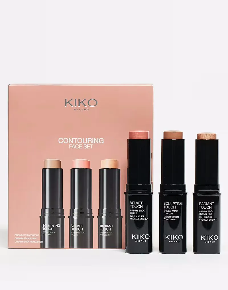 Набор для контурирования лица KIKO Milano, мультиколор