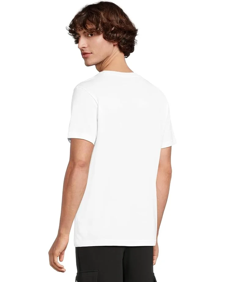 Футболка Lacoste Ultra Dry XXL Logo Sport T-Shirt, White/Black — фото 3