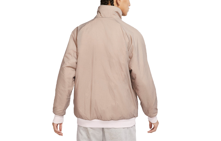 Футболка Nike Big Swoosh Reversible Boa с азиатским размером, нежно-розовая — фото 4