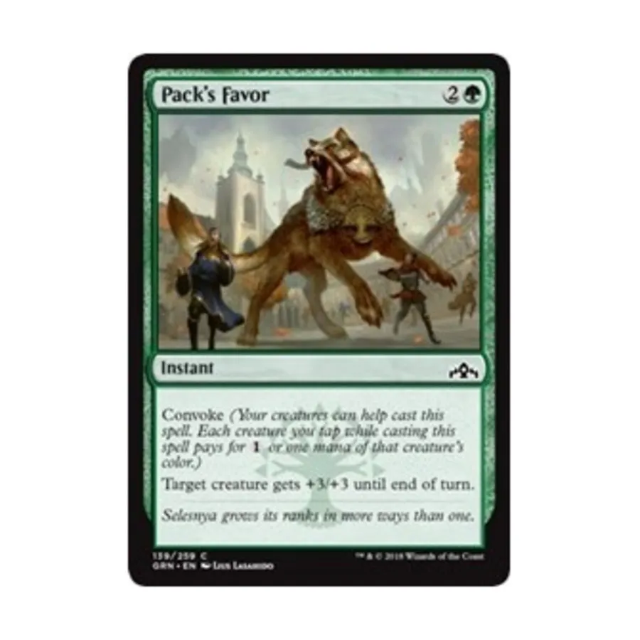 

CCG Благосклонность стаи (С) (Фольга), MTG - Guilds of Ravnica