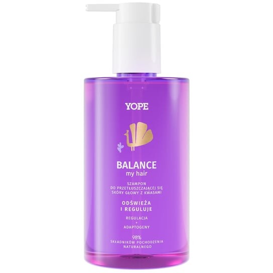 

Шампунь для жирной кожи головы, 300 мл Yope, Balance