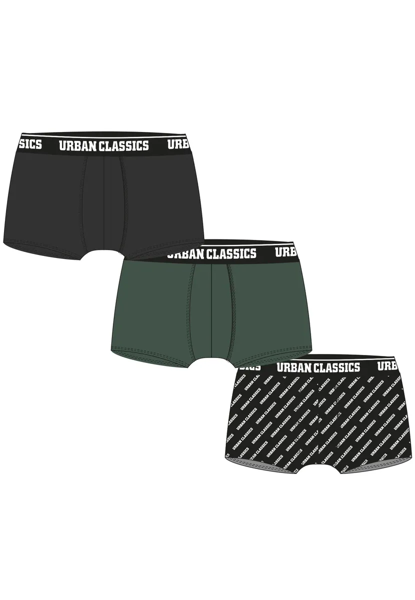 

Трусы-боксеры URBAN CLASSICS "Мужские шорты-боксеры Urban Classics, 3 шт." (1 шт.), зеленый