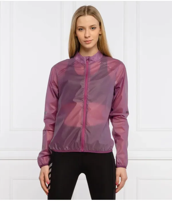 Беговая мембранная куртка regular fit Superdry, фиолетовый — фото 3