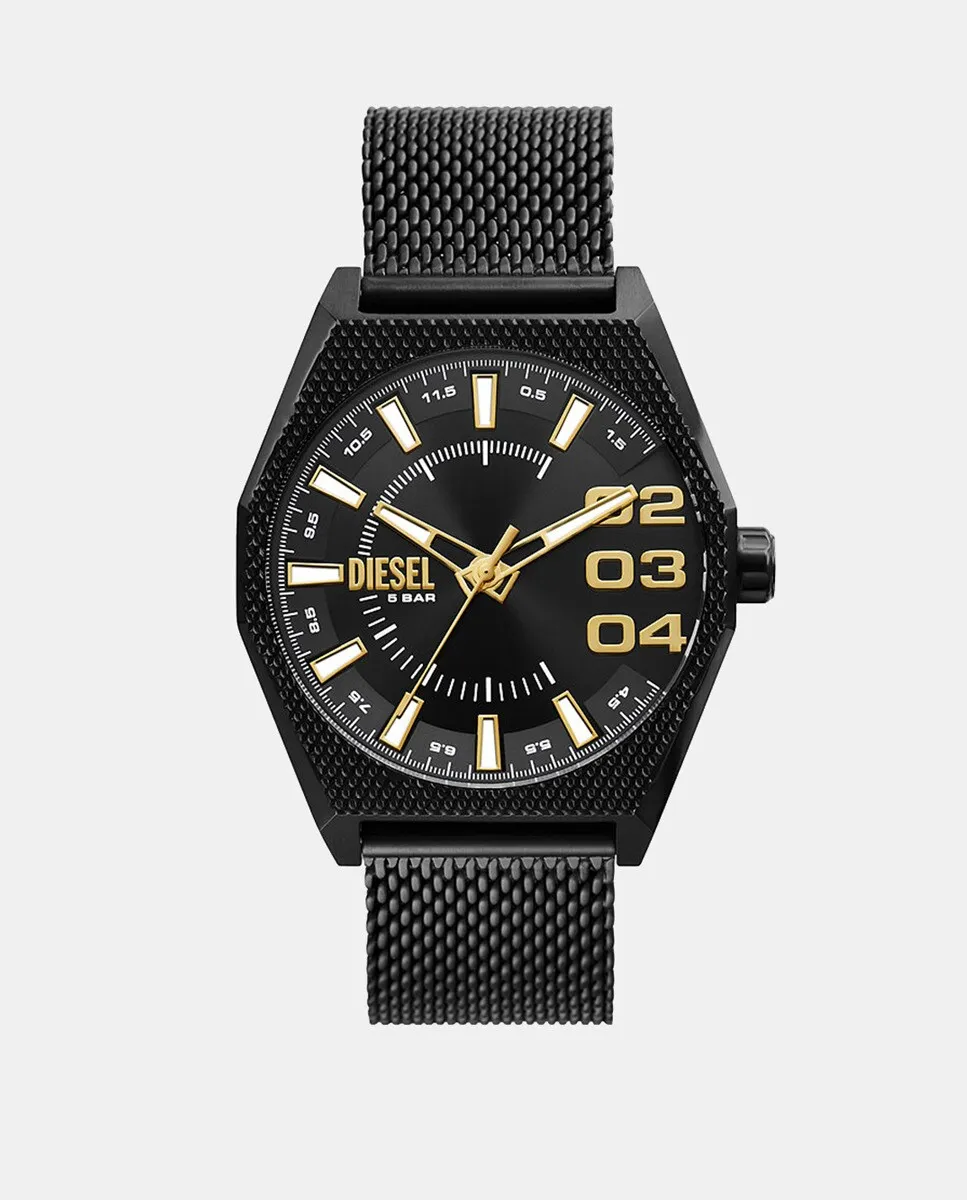 

DZ2194 Черные стальные мужские часы Diesel