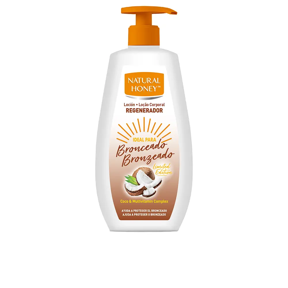 

Лосьон для тела Coco bronceado loción corporal Natural Honey, 360 мл.